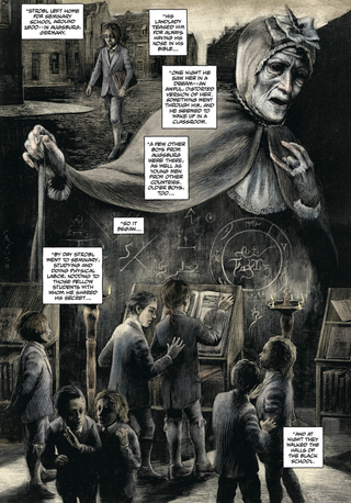 Illustration for article titled Discover the Origins of Abe Sapien's Latest Occult Villain in This Exclusive Comic Preview